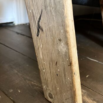 Vintage Tall Wooden Step Stool Ladder, 8 of 10