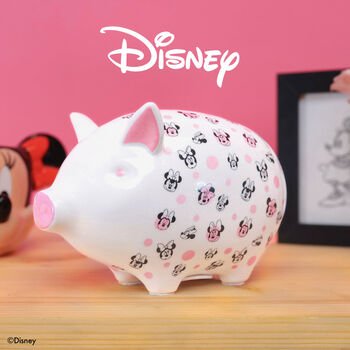 Tilly Pig Minnie Mouse Disney Piggy Bank, 2 of 9