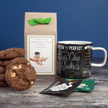 Personalised Teacher Gift Diy Tea And Biscuits Hamper, 2 of 7