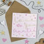 Starlight Love You Auntie Card, thumbnail 1 of 2