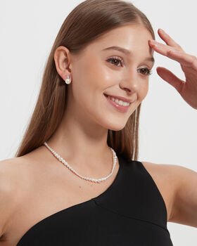 Classic Pearl Ear Studs, 5 of 6