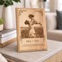 Engraved Wooden Picture Frame Mother’s Day, thumbnail 3 of 11