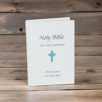 Personalised Blue Cross Bible, 5 of 6