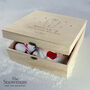 Personalised The Snowman Large Wooden Christmas Eve Box, thumbnail 2 of 3