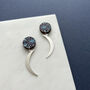 Moon And Star Earrings, thumbnail 4 of 7