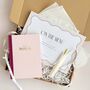 Meal Planner, Personalised 2026 Diary And Pen: Christmas Gift Set, thumbnail 1 of 11