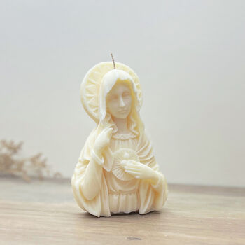 Virgin Mary Christmas Candle Christian Church Candles, 6 of 10
