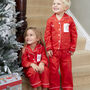 Personalised Christmas Letter To Santa Pocket Pyjamas, thumbnail 1 of 12