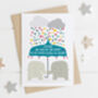 'Though We May Be Far Apart' Thinking Of You Card, thumbnail 2 of 3
