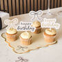 Birthday Bow Food Picks Pack Of 12, thumbnail 1 of 4