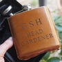 Personalised Head Gardener Hip Flask With Gift Box, thumbnail 1 of 7
