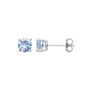 Ocean Whisper Sterling Silver Stud Earrings, thumbnail 1 of 2