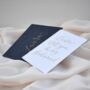 Personalised Handwritten Celestial Bridesmaid Proposal Thank You Card, thumbnail 7 of 8