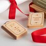 Personalised Graduation And Good Luck Gift Wooden Book Keyring, thumbnail 10 of 12