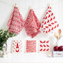 Set Of Two Christmas Eco Friendly Dishcloths, thumbnail 3 of 8