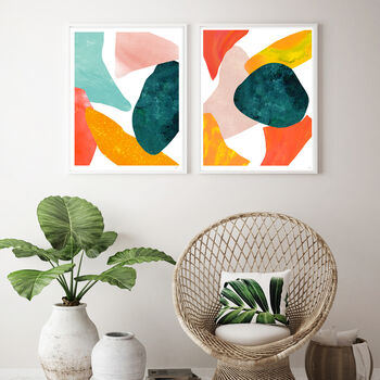 Modern Abstract Shell One Art Print, 3 of 9
