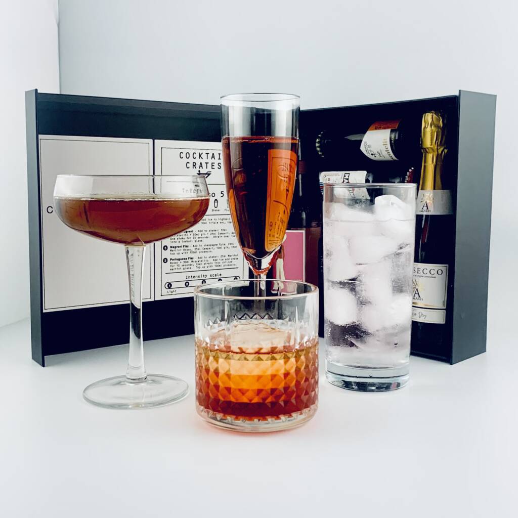 Intenso Five Cocktail Gift Box Including Sunset Negroni, 1 of 12