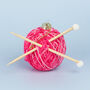 G Decor Cosy Christmas Ball Of Wool Bauble Ornament, thumbnail 4 of 5