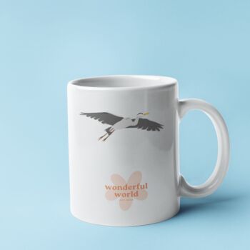 Heron Mug Personalised Heron Mug, 3 of 3
