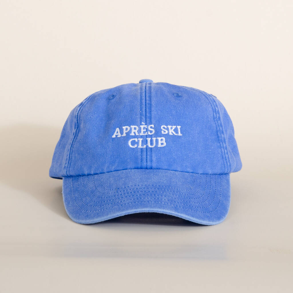 Après Ski Club Embroidered Cap, 1 of 6