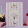 Personalised Dog Birthday Card With Stickers, thumbnail 4 of 7