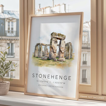 Stonehenge Wiltshire Print, 3 of 10