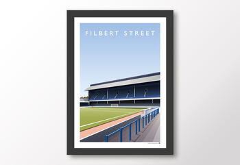 Leicester City Filbert Street Double Decker Poster, 8 of 8