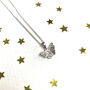 Sterling Silver Dainty Butterfly Necklace, thumbnail 5 of 8