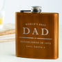 Personalised Hip Flask For Dad, thumbnail 1 of 2