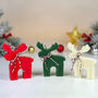 Reindeer Candles Rudolph Christmas Candle Moose Shape, thumbnail 1 of 7
