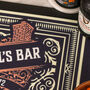 Personalised Brewery Bar Runner Gift For Dad's Home Bar, thumbnail 2 of 7