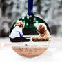 Personalised My First 1st Christmas Wooden Bauble, thumbnail 1 of 8