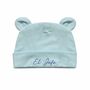 Soft Newborn Hat In Blue, thumbnail 3 of 4