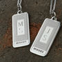 Personalised Silver Dog Tags By David Louis, thumbnail 3 of 7
