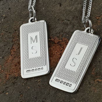 Personalised Silver Dog Tags By David Louis, 3 of 7