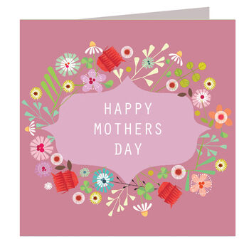 Floral Mother's Day Motif Card, 2 of 5