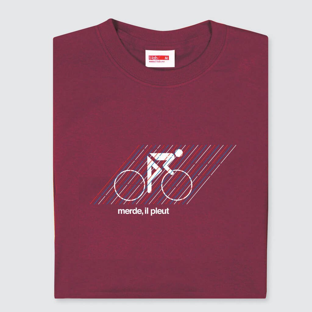 Rain Rider Cycling T Shirt, 1 of 6