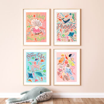 Under The Sea Print Set, 3 of 11