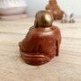 Small Gold Laughing Buddha Ornament To Bring Luck, thumbnail 3 of 6