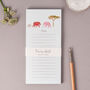 Elephant Family 'Notes' Magnetic Notepad, thumbnail 2 of 2