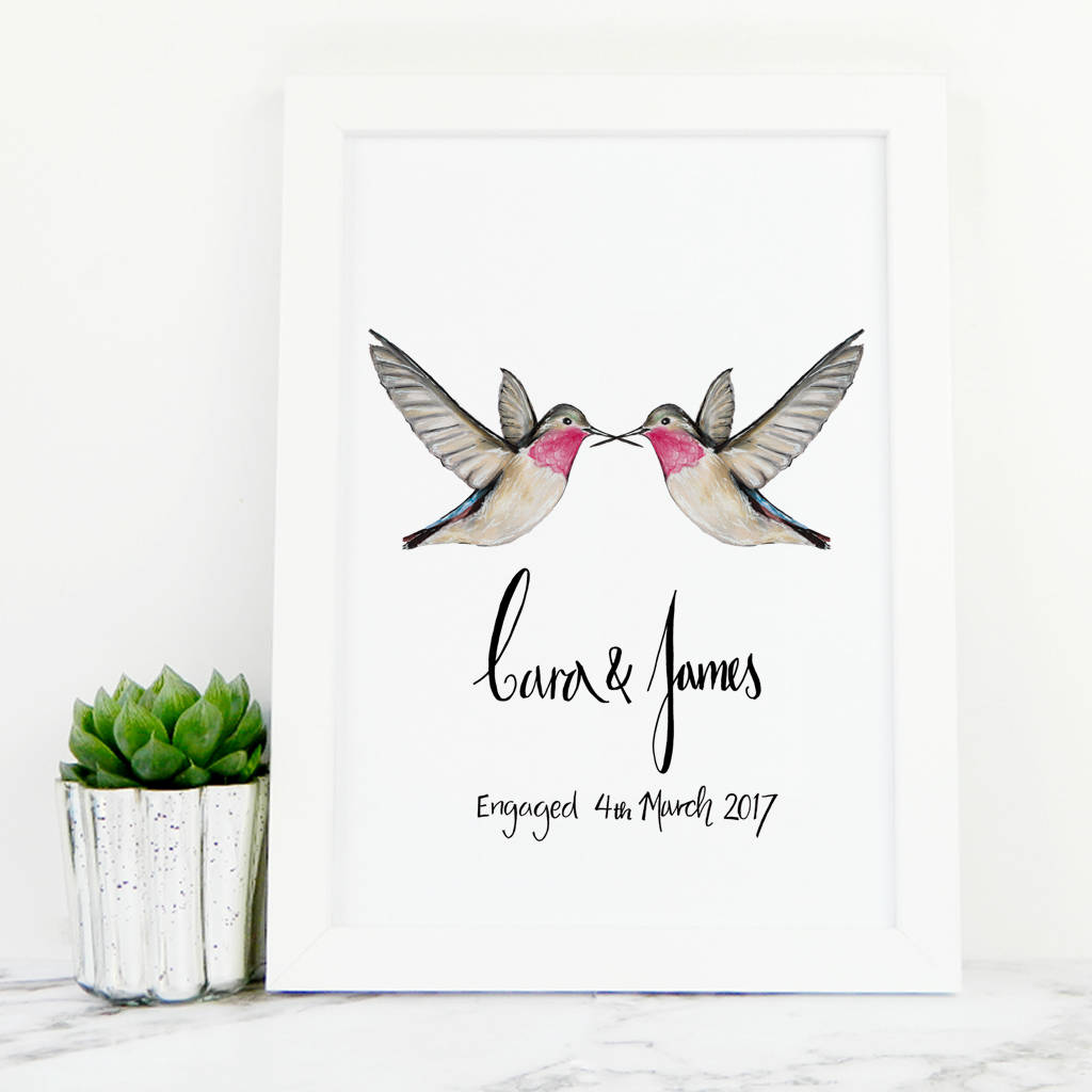 personalised love wedding gift by de fraine design london ...