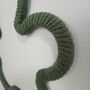 Macrame Sage Wooden Bear, Nursery Wall Decor, Baby Room, thumbnail 3 of 11