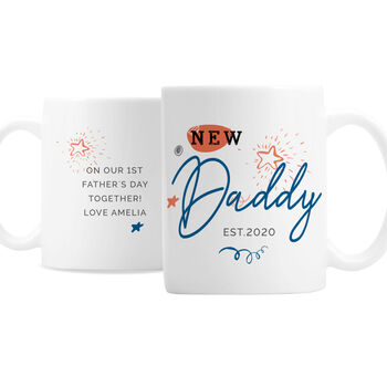 Personalised New Dad Grandad Mug, 5 of 5