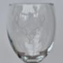 Set Of Two Stag Design Etched Wine Glasses, thumbnail 4 of 4