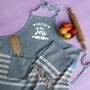 Personalised Cotton Apron, Tea Towel, Gift For Her, thumbnail 5 of 12