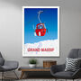Grand Massif Ski Area Poster, thumbnail 2 of 6