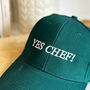 Yes Chef! Funny Slogan Cap, thumbnail 6 of 6