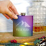 'Piste Again' Engraved Hip Flask, thumbnail 4 of 10