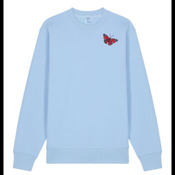 Organic Cotton Peacock Butterfly Sweatshirt, 5 of 12