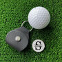 Personalised Name Initial Golf Ball Marker And Holder, thumbnail 1 of 2